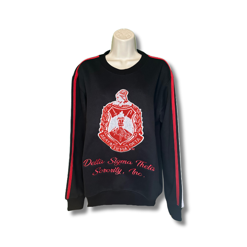 Delta Sigma Theta Sorority Crest Sweatshirt image 0
